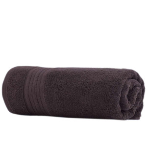 Памучна хавлиена кърпа в кафяво 90/160  Памучна хавлиена кърпа в кафяво 90/160